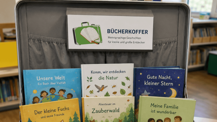 Ein Koffer voller Bücher für Radevormwalder Grundschulen